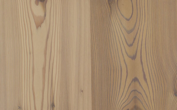 Lärche, Oberfläche gelaugt und weiß geölt